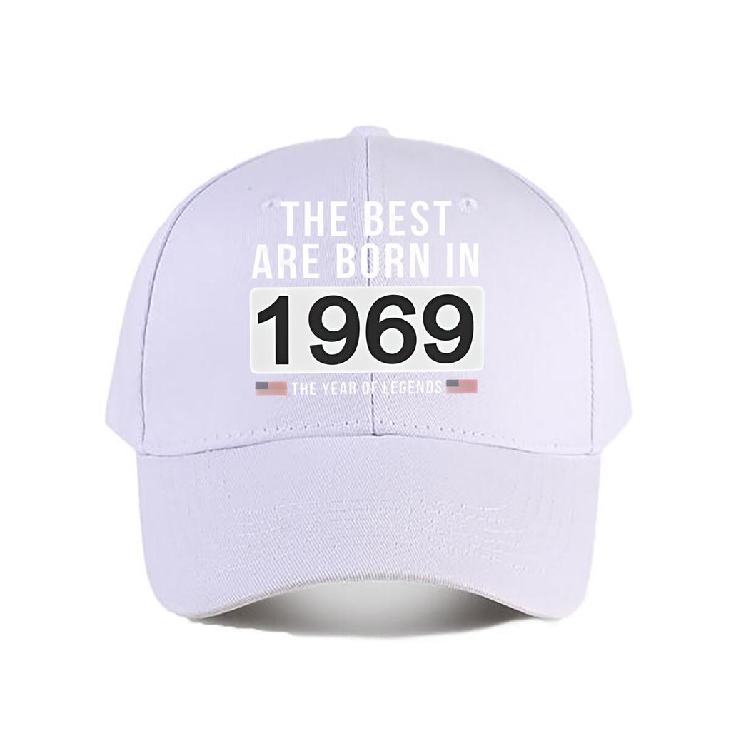 Born in  Retro Year Art Baseball Cap Fashion Outdoor Sports Sunhat Unisex Snapback Cap Womens