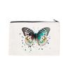 Colorful Canvas Coin Purse: Zippered Stationery, Pen & Cosmetic Storage Bag
