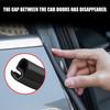 2Pcs Car Door Seal Strips Rubber Noise Reduction Trim Automotive Rubber Sealing Strips Set Suitable for Dashboard Space
