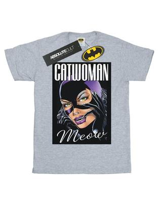 Womens/Ladies Batman Catwoman Feline Fatale Cotton Boyfriend T-Shirt