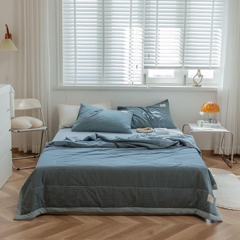 Muxinzi Yarn-Dyed Washed Cotton Quilt