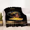 Golden Princess Shine Blankets are suitable for living rooms,making them an ideal choice for outdoor travel and gifts.