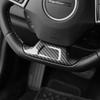 Carbon Fiber Steering Wheel Cover Trim For Chevrolet Camaro 2017+ Accessories PM