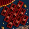 6pcs Traditional 2025 Snake Year Red Envelopes Calligraphy Money Packet  Spring Festival