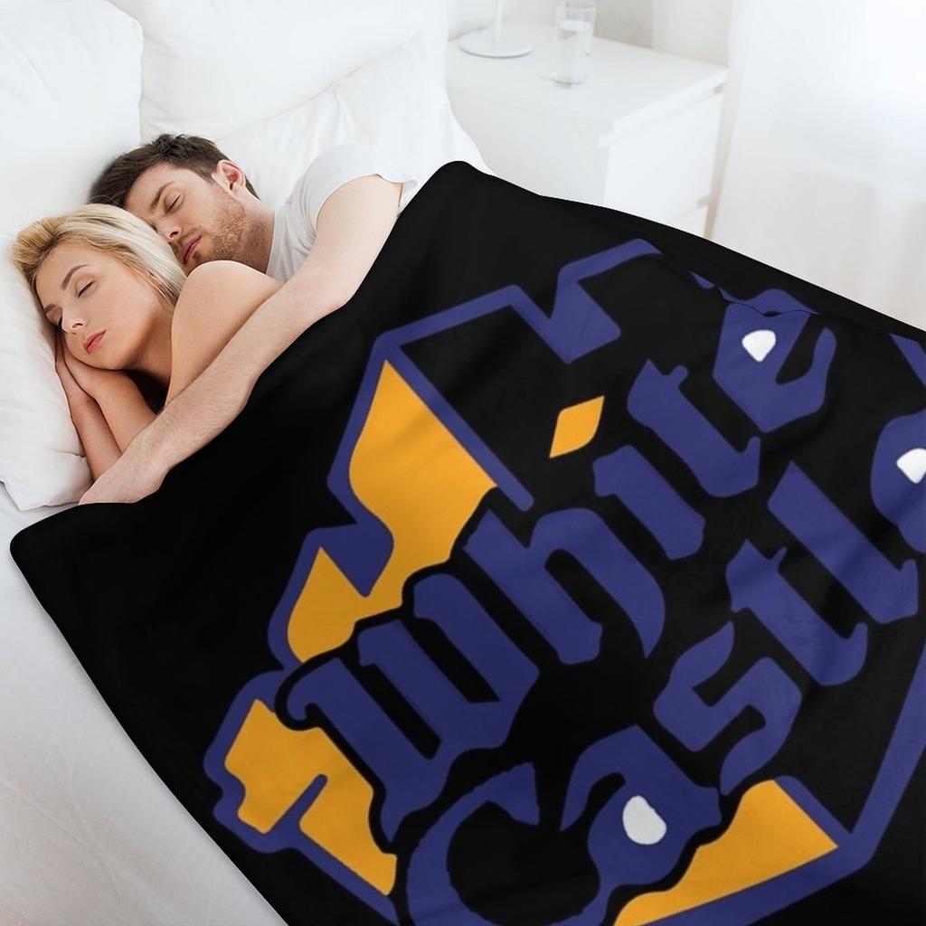 White Castle Throw Blanket Baby Nap Beautifuls Fashion Sofas Blankets