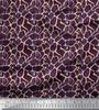 Soimoi Brown Poly Crepe Fabric Ziraffe Animal Skin Decor Fabric Printed metre 42 Inch