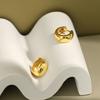 Chunky Big Hoop Earrings 925 Sterling Silver Jewelry Rhodium 18K Gold Plated Jewelry