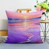 Flower Pastoral Small Fresh Pillowcase Dormitory Decoration Office Living Room Home Pillowcase