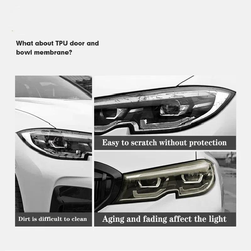 For BMW U10 U11 X1 X2 Ix1  Car Exterior Headlight Anti-scratch TPU PPF Protective Film Anti-scratch Repair Film Accessories