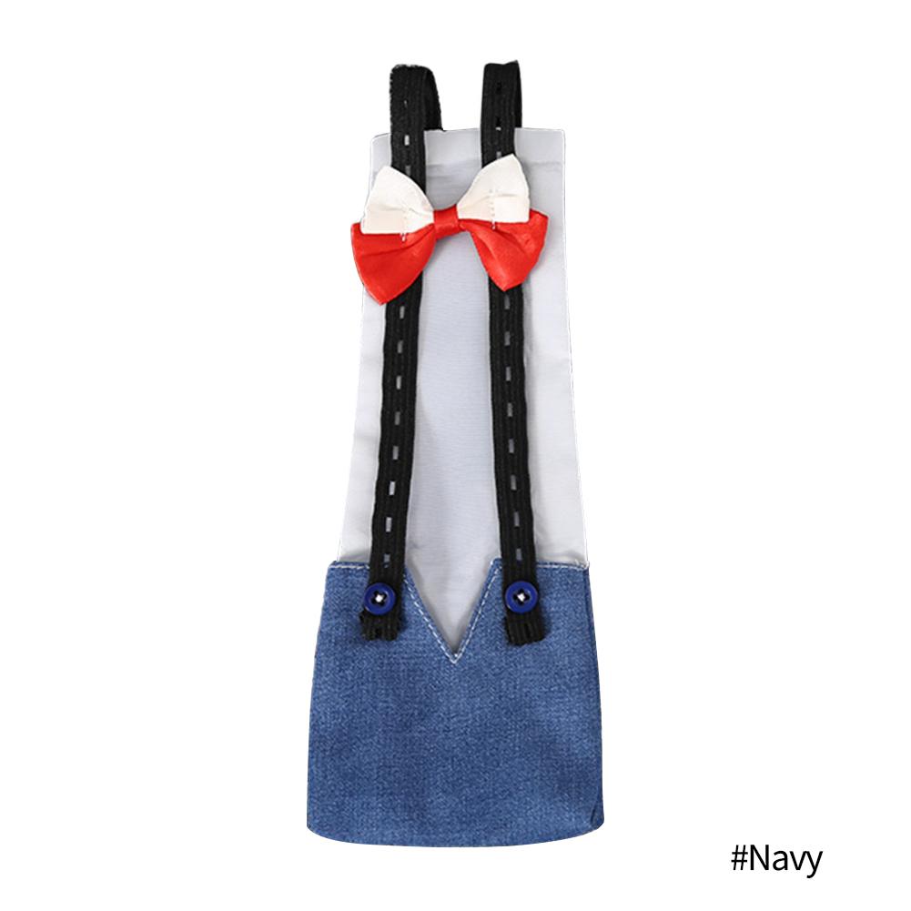 Farm Pet Diaper Goose Duck Chicken Poultry Duck Diaper Goose Diaper Lovely Adjustable Linkhole Fabric Bow Knot Goose Duck Diaper