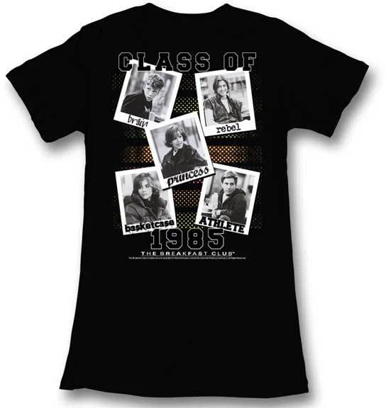 The Breakfast Club Class Of 1985 Women s Fitted T Shirt Classic Movie 2XL