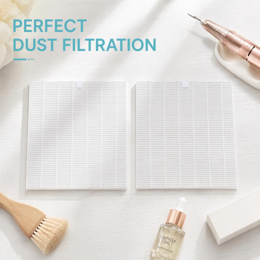 Reusable Nail Suction Machine Filter Dust Collection Filter  Professional Salon Use