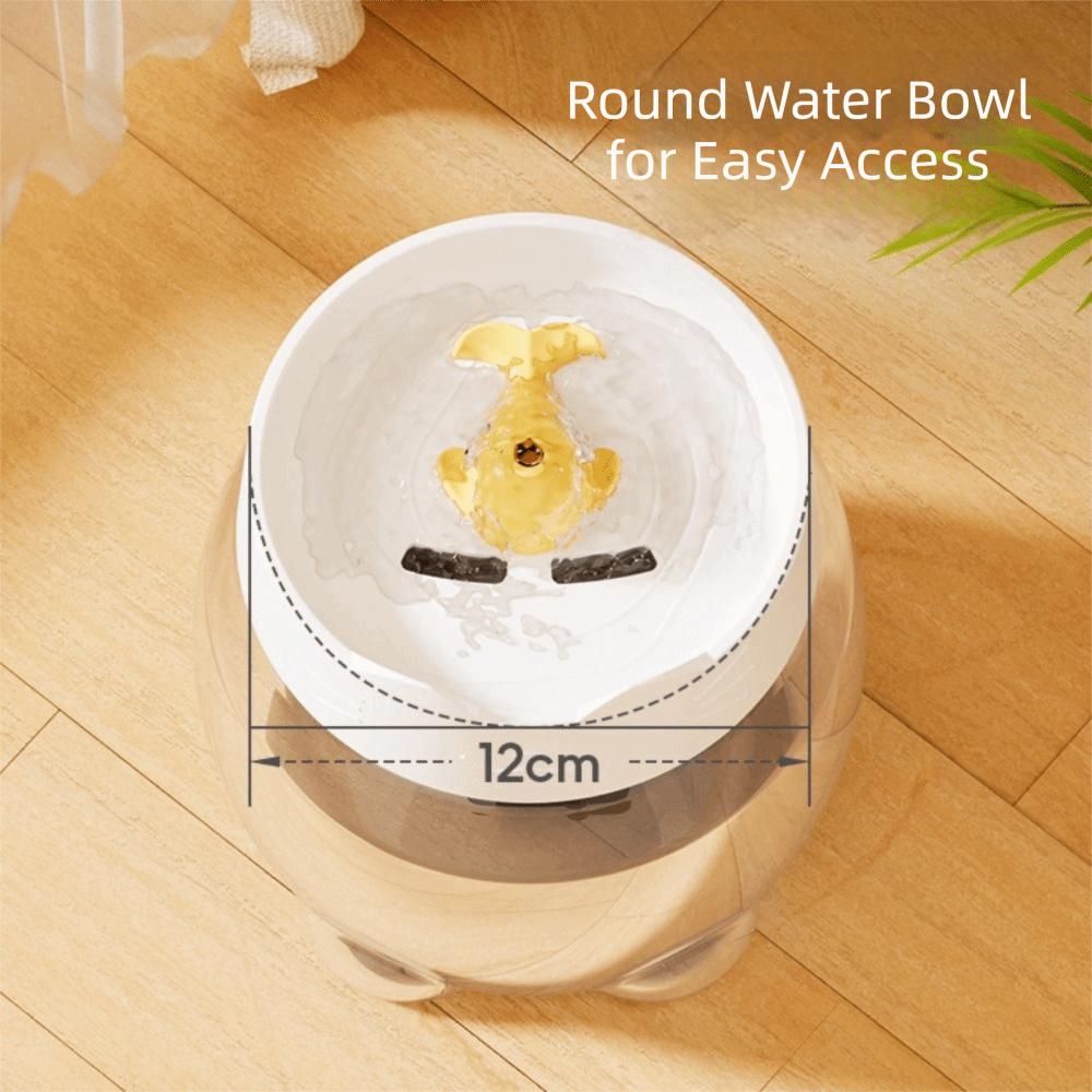 Large Capacity Automatic Cat Water Dispenser USB Electric Filter System Pet Water Fountain Silent Operation Detachable