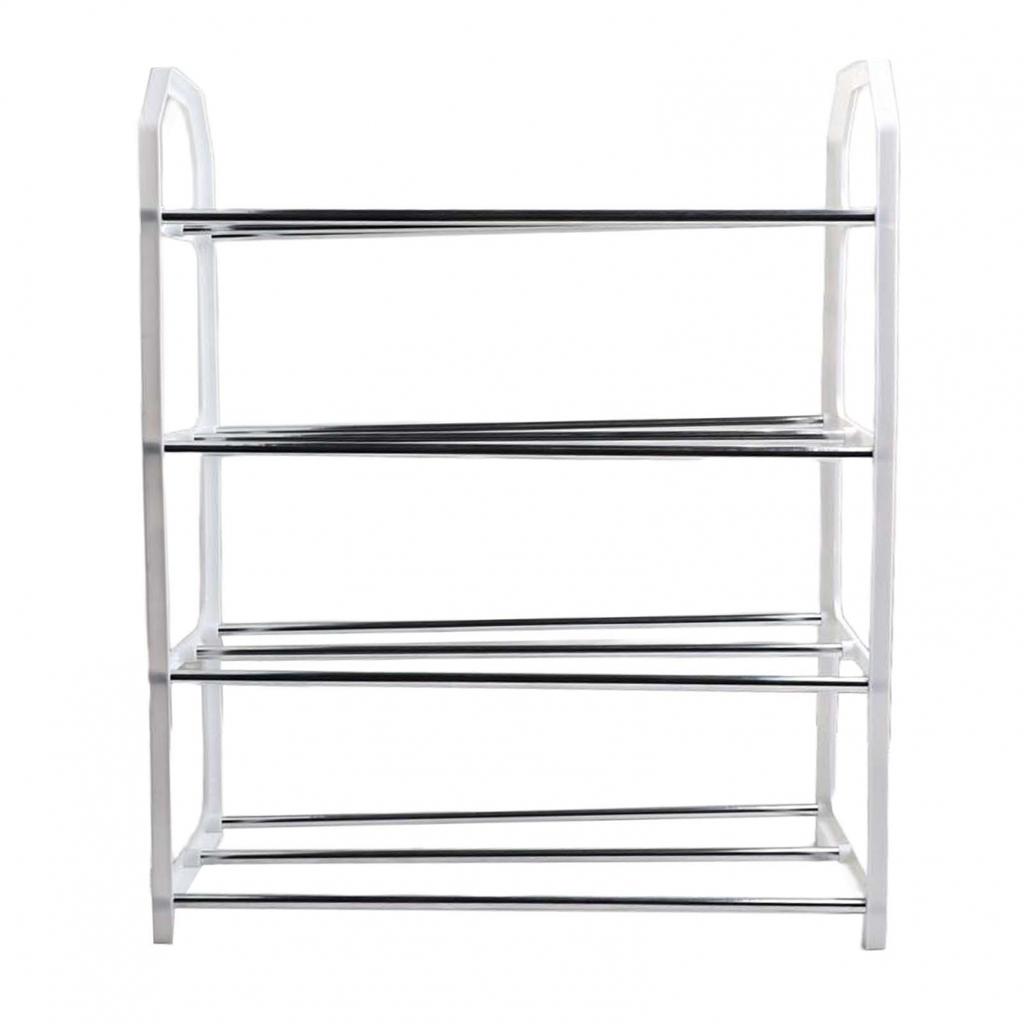 4-layer Metal Shoe Rack Easy Assembly Shoe Rack Space-saving
