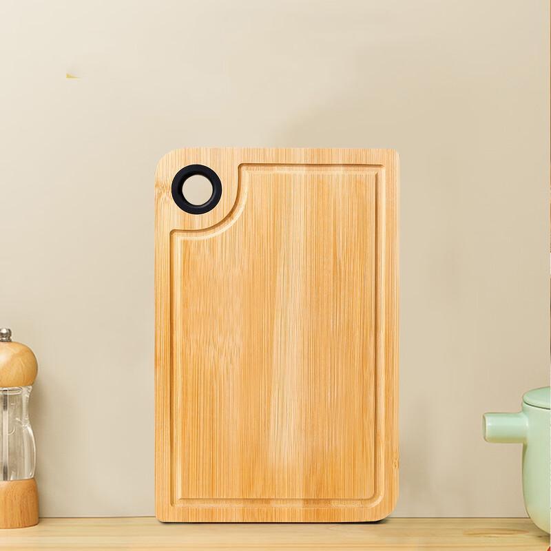 ZISIZ Double-Sided Bamboo Cutting Board Set