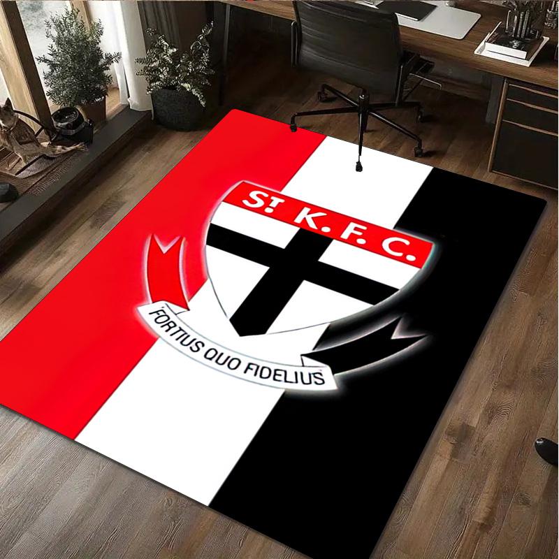 1Pc Australian Football Club Print Rug - home decoration Carpet For Living Room Bedroom Flooring Computer Chair Area Rug