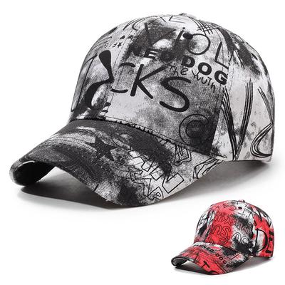 Casquette de baseball graffiti lettre Homme Femme Chapeau de soleil peint Casquette d'extérieur