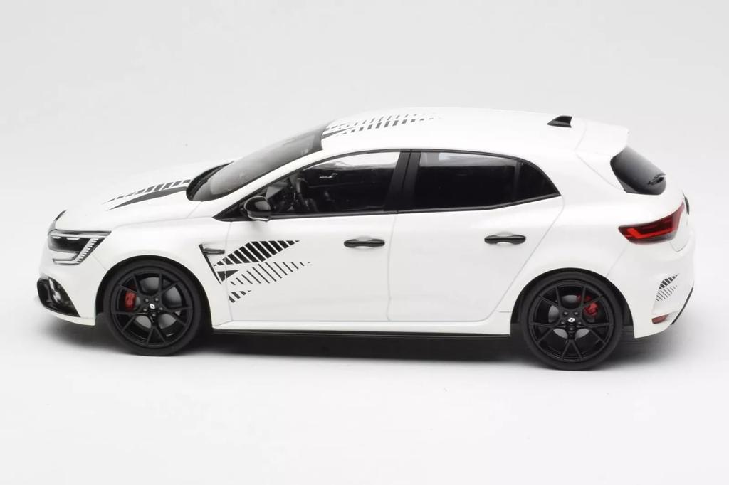 NOREV Scale Renault Megane Ultime 2023 Pearl White Diecast Model Car 1/18 R.S. [Used]