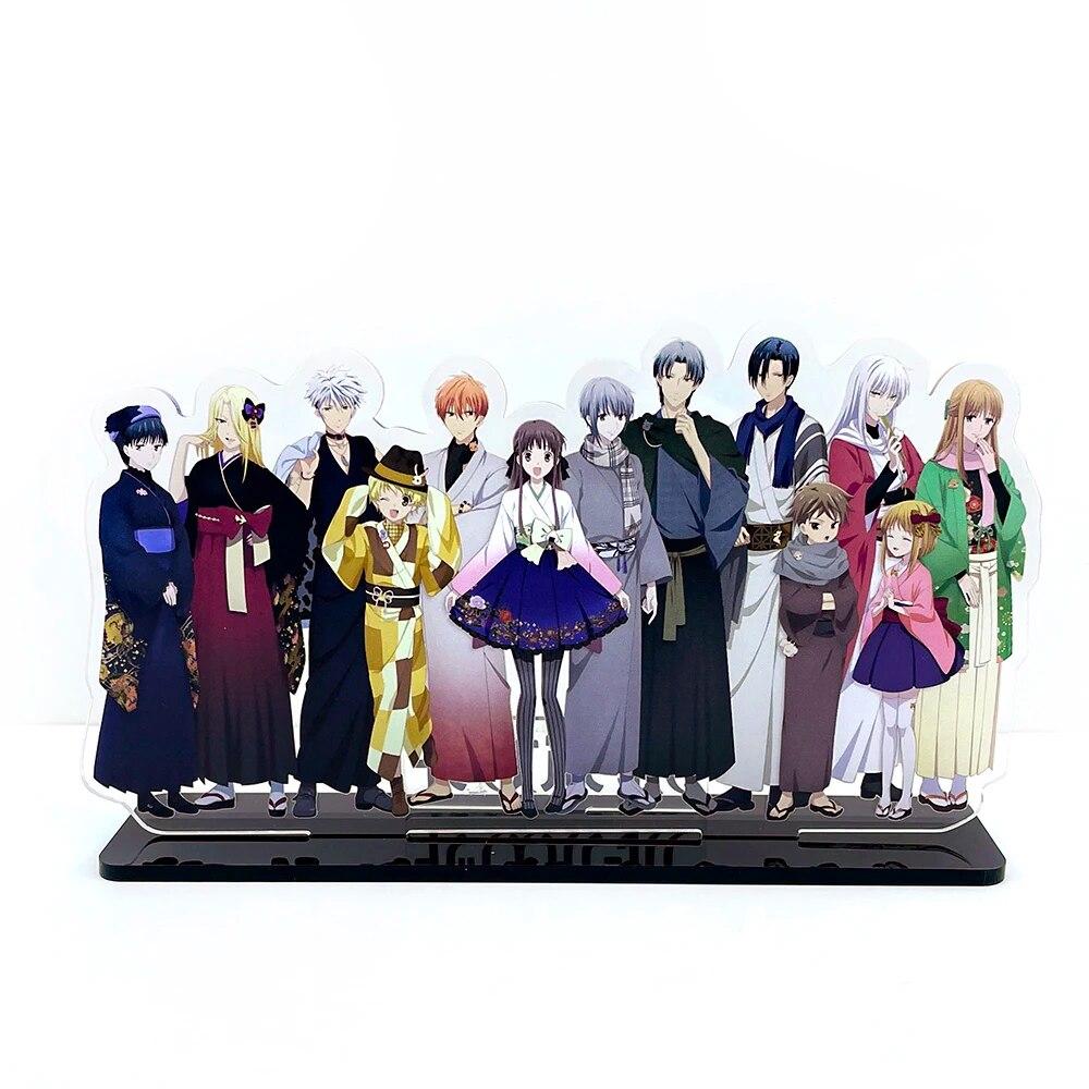 Obstkorb Tooru Kyou Yuki Momiji Shigure Hatsuharu Saki Ayame Hatori HM Acrylständer Standee Spielzeugfigur