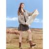 Betu Women's Plaid Pleated A-Line Short Skirt