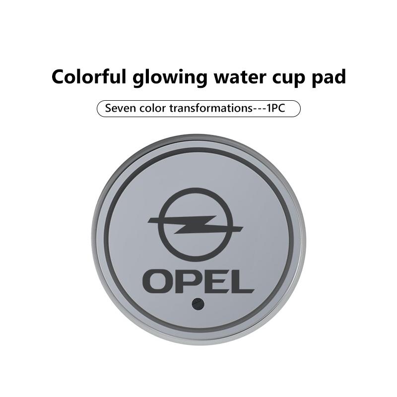 

Нижняя подставка под подстаканник автомобиля 7-цветная светящаяся светодиодная подставка Аксессуары для интерьера Для Opel ADAM ASTRA J K CORSA E INSIGNIA MOKKA VIVA