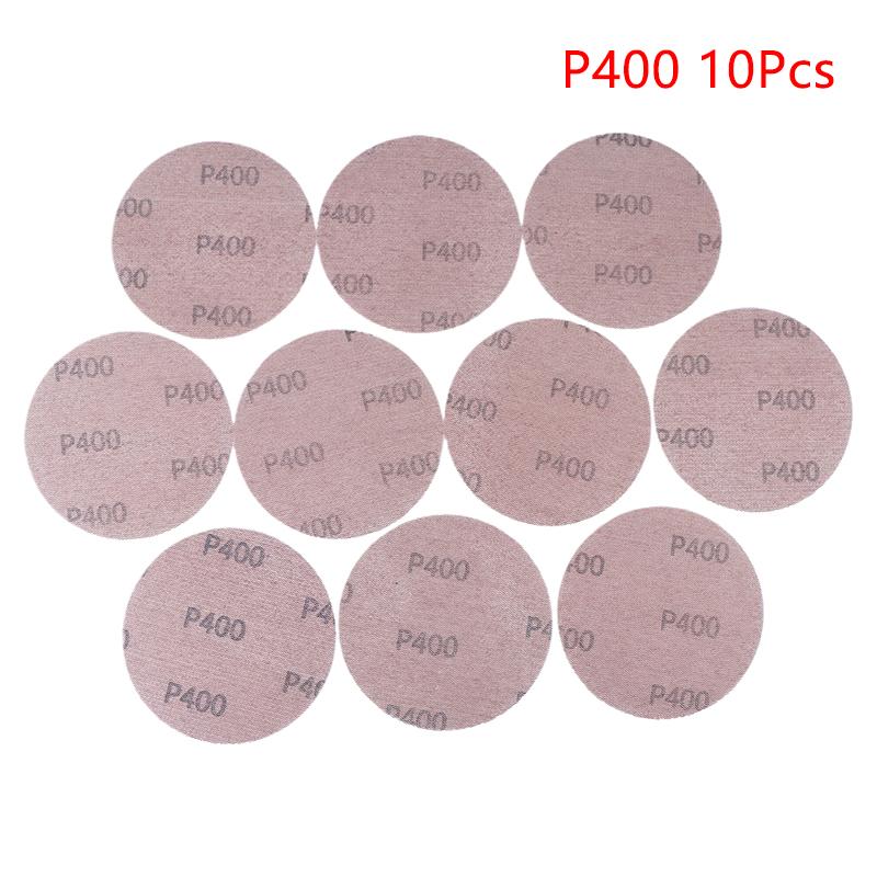 

Pack of 10, 5-inch Hook & Loop Sanding Discs, Anti-Blocking Mesh Papers, Dust Free Car Polishing Pads 125mm