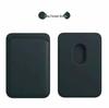 High-Quality PU Leather Magnetic Card Holder with Pop-up Animation for iPhone 17