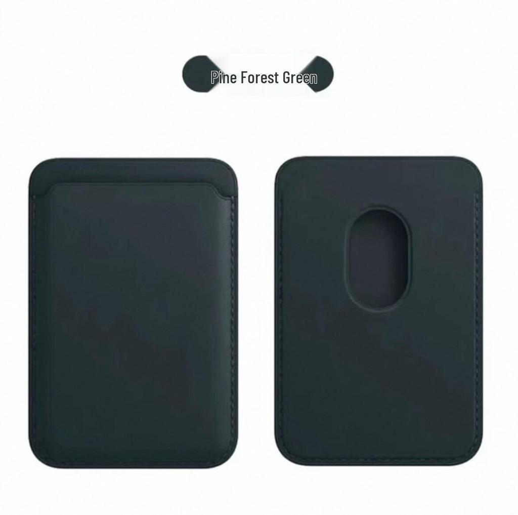 High-Quality PU Leather Magnetic Card Holder with Pop-up Animation for iPhone 17