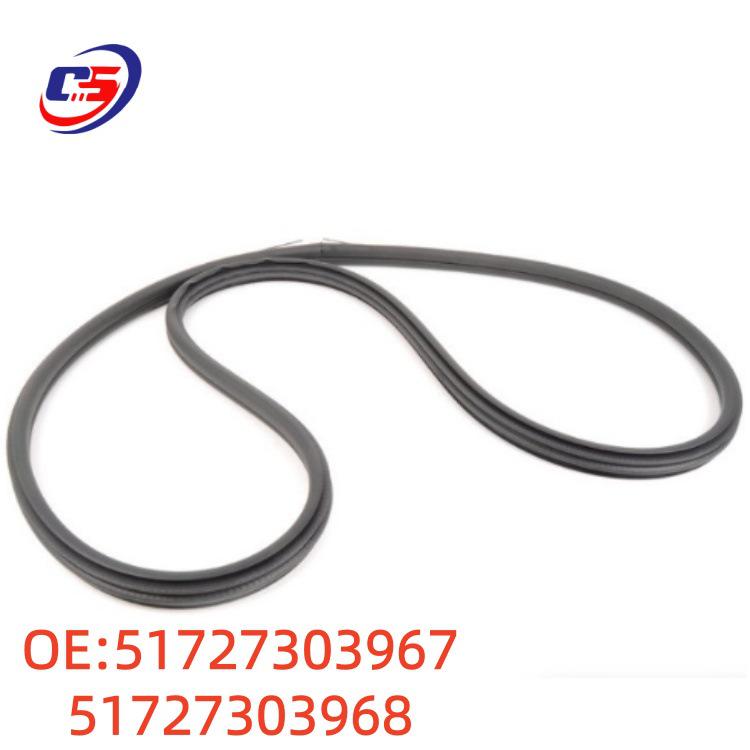 Compatible with BMW F30/F35 Door Frame Rubber Edge Protection Strip 51727303967/51727303968.