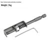 Spring-Loaded Anti-Drop Screwdriver Bit: Secure Positioning for Electric Drills