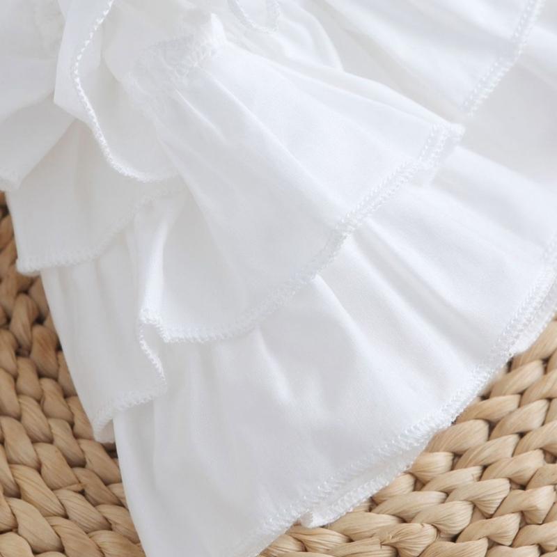 White Detachable Puff Sleeves with Stretch Openings for Off Shoulder Dress Styling and Photo Ready Wear