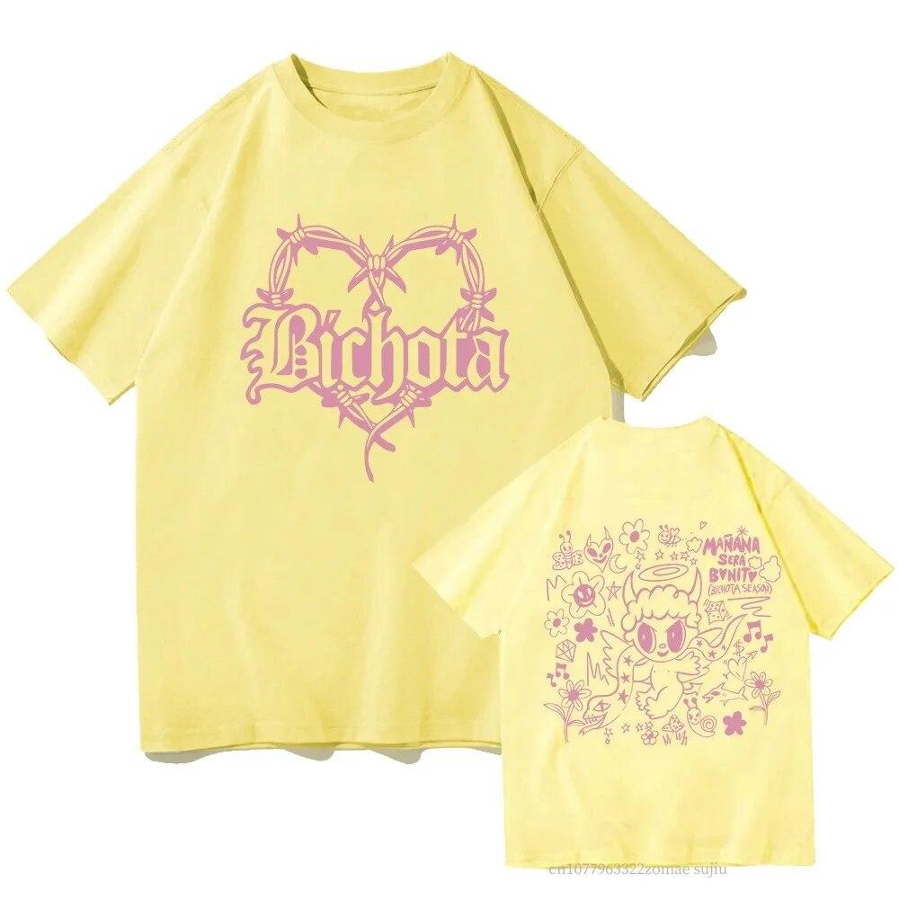 Tričká Karol G Bichota Módne Harajuku Hip Hop 90. rokov Streetwear T-shirt Unisex Vysoko kvalitné hip hopové nadrozmerné tričko