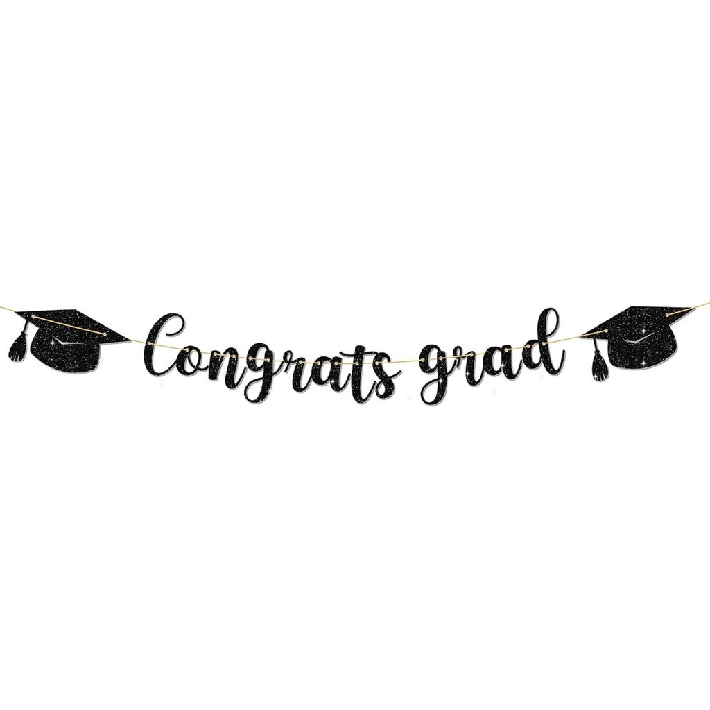 Graduation Party Decorations - 9 Ft Pre-Strung We Are So Proud of You Banner, Graduation Party Decorations & Decor for Elementary, 5th Grade, 8th