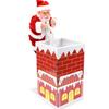 Electric Santa Claus Climbing Ladder with Beads - Christmas Decoration and Children's Gift