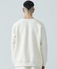 ZAKOPANE Geometric Quilted Sweatshirt Ivory