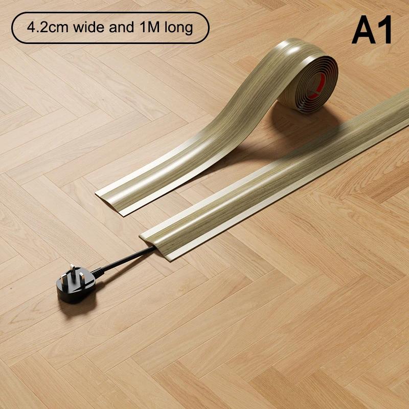 4.2/5.5M PVC Cord Cord Cover Floor For Wires On Floor Soft Floor Cable Cover Cord Hider Floor Cable Management Cable Protector