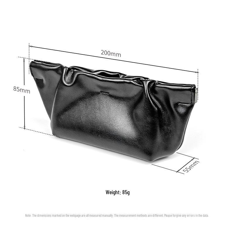 GM Black Cloud Sonnenbrillenetui aus weichem Leder - Magnetverschluss, Bequem, Individuelles Logo verfügbar
