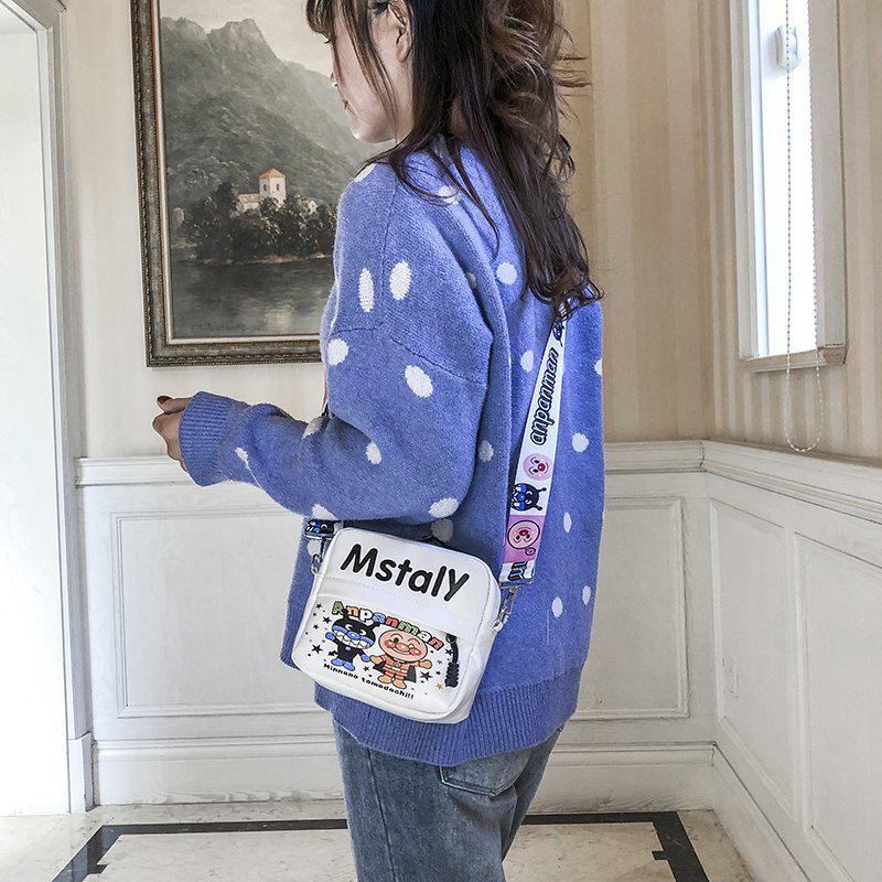 2024 Cartoon Crossbody Bag for Kids - Versatile, Stylish, Quirky Student Shoulder Handbag.