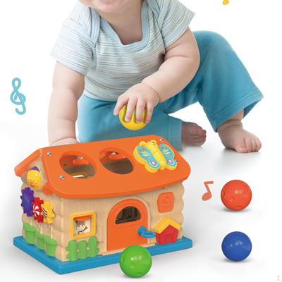 Montessori Educational Sensory Knock Toy Baby 1 To 4 Year Old