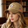 Memorial Day Baseball Cap Cap Vintage Worn Style Washed Denim Hat 250th Anniversary 1776-2026 Embroidered Patriotic Dad Adjustable Breathable