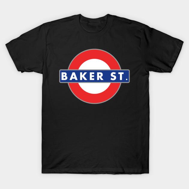 Unisex Fashion TShirt Baker Street 221B Print TShirt Plus Size S-5XL T-Shirt 100%Cotton Tops O Neck Short Sleeve Tees S чёрный