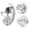 Masque de Mascarade Miroir Disco Élégant Masque Intégral Paillettes Costume pour Fêtes à Thème Carnaval Mardi Gras Halloween Festival du Nouvel An