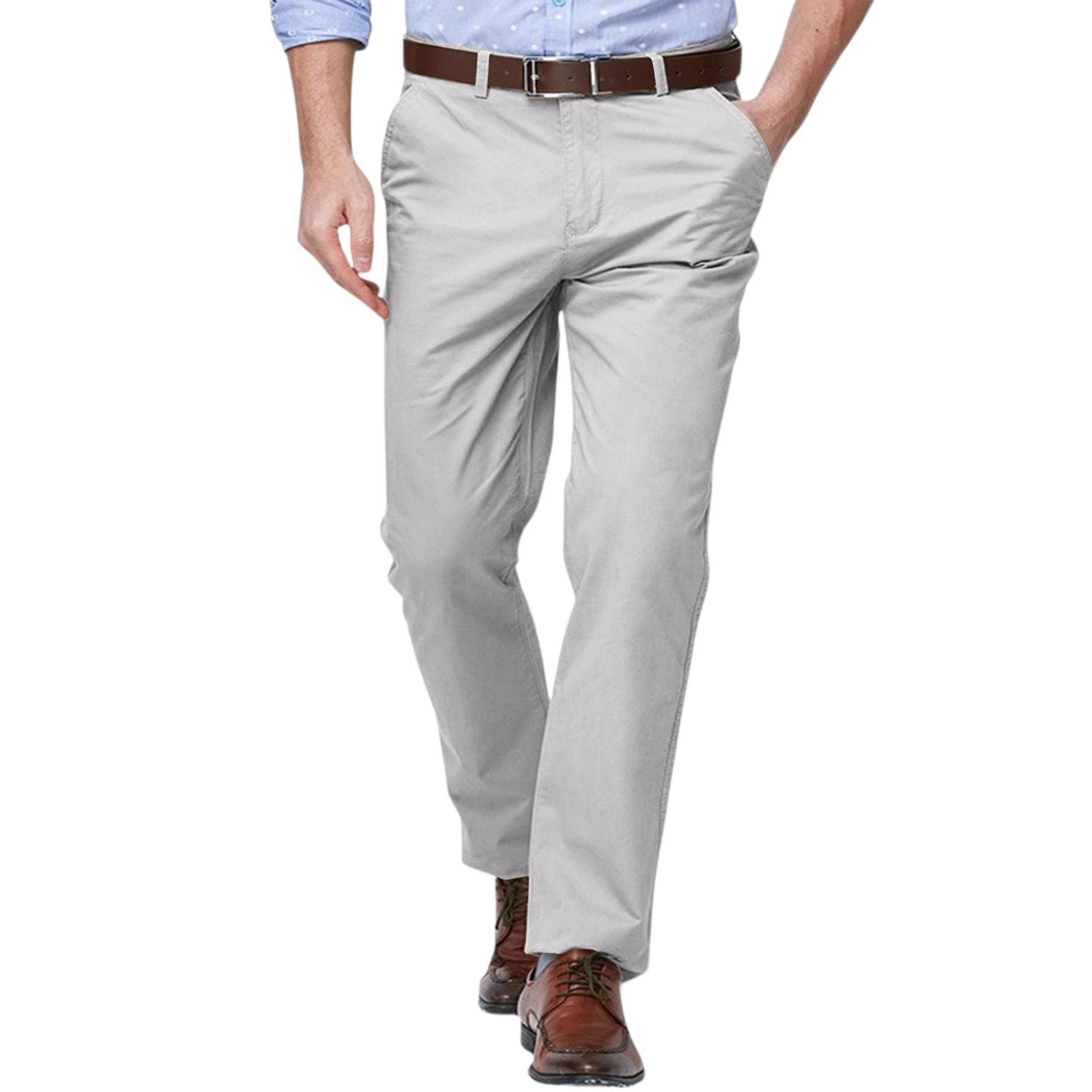 

Мужские вельветовые брюки свободного кроя, эластичные, легкие, дышащие (Обычный) 36 белый