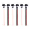 Pre-soldered Wires 12mm Push Button ABS Material Self-reset ON-OFF