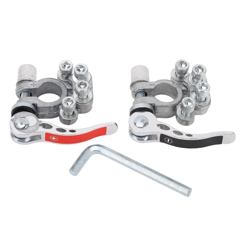 Battery Terminal Connector Quick Release Disconnect 4 Way Positive Negative Type A Posts for Car Cab