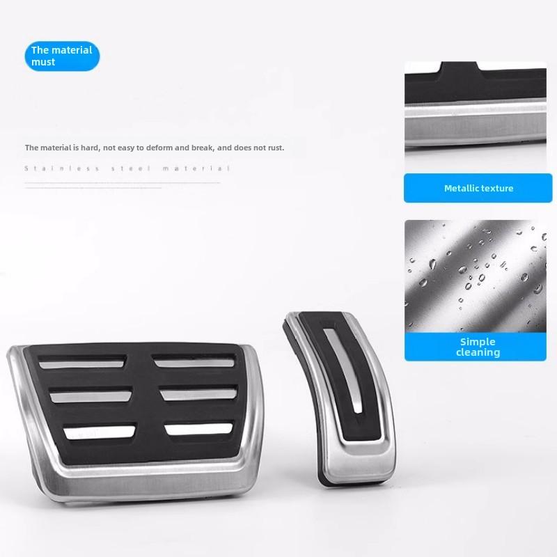 Car Accelerator Brake Pedals Non-Slip Pedal Mat Rest Foot Pedals Accessories 2018~2026 Cayenne 2011~2017 Cayenne 958 For Porsche
