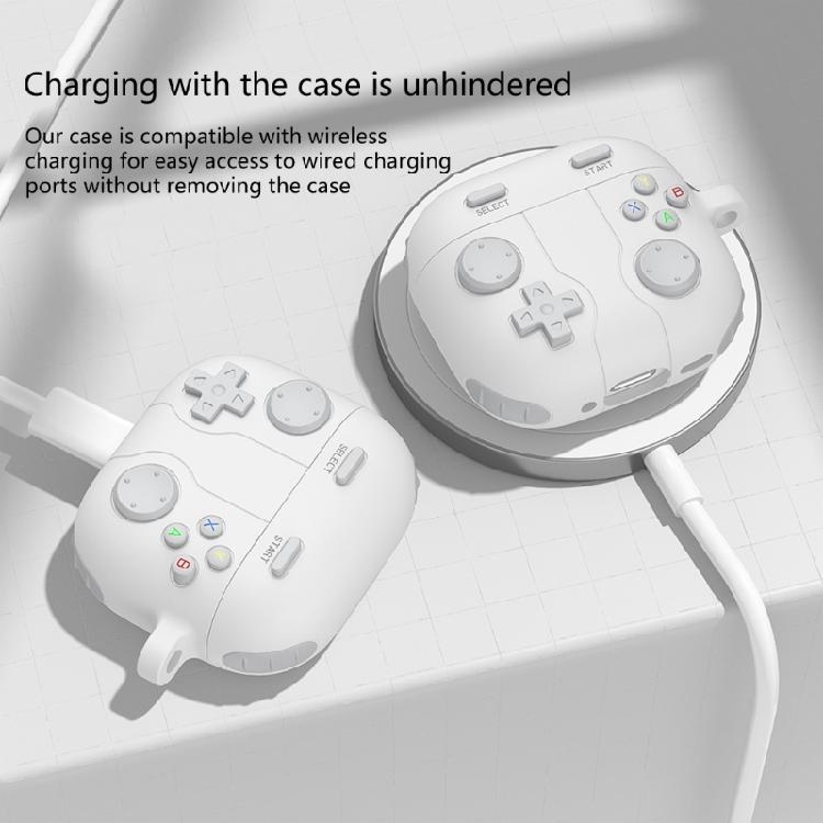 Gehäuse aus massivem Silikon für Emulieren von Schul-Spielkonsolen, Kopfhörer-Etui-Schale, leicht zu tragen