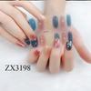 Three-dimensional Waterproof No-bake Gel Nail Polish Film Full Sticker Spring and Summer Nail Film Paper Nail Film Paper