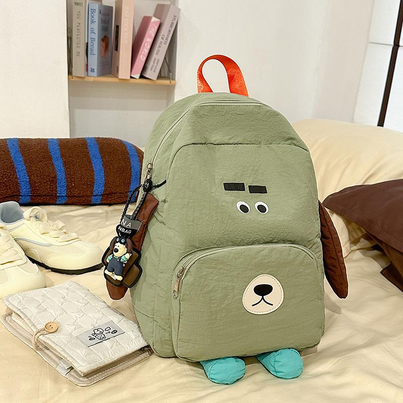 Schoolbag cute leisure travel small backpack student children cartoon backpack high value campus fashion schoolbag women