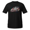 Monster Car Unisex 100% Cotton T-shirt Mens Tees Top, Speedway Speed Fast Racing Power Cartoon Fun Sport
